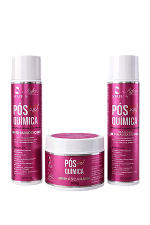 Kit Pós Química 300ml - STAFF BY AYKA