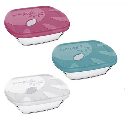 Tampa Marinex Sempre 2,4l Assadeira Quadrada Nadir