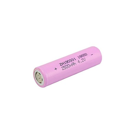 Bateria CR 18650 4.2v 2500mah, Industrial - Green 013-2500