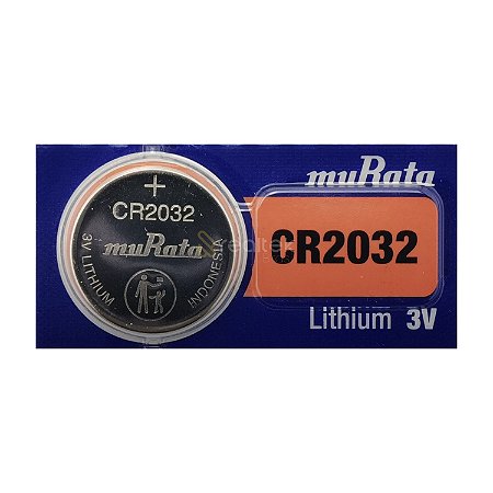 Pilha Bateria CR 2032 Murata - 1 Unidade