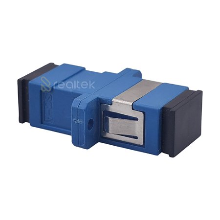 Adaptador Acoplador Óptico SM Simplex SC/UPC (Azul) - 1 Unidade
