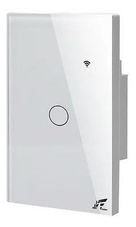 Interruptor Smart Wi-fi 1 Sessão Touch, App Tuya - Jwcom SA268A