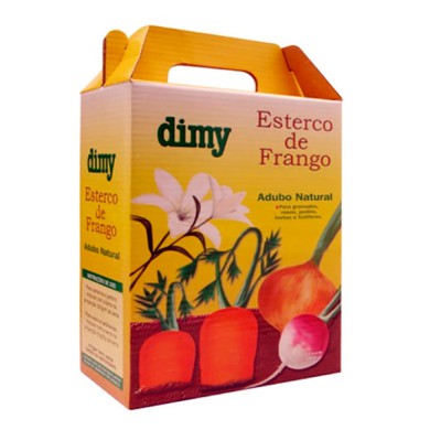 Fertilizante Orgânico Esterco de Frango Dimy - 1kg