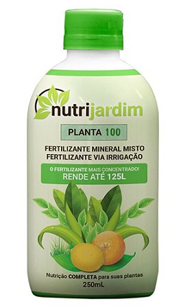 Fertilizante Líquido Concentrado Planta 100 - 250ml