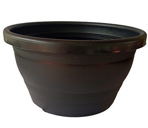 Vaso Cuia Veneza Planta Flor Temperos - Cor Preto (31)