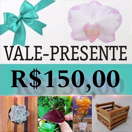 Vale Presente R$ 150,00