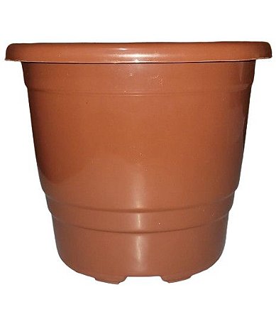 Vaso de Plástico Cuia 18cm Cerâmica