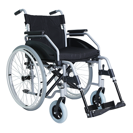 Cadeira de Rodas Alumínio Premium 150 kg