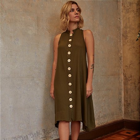 Vestido Paula Verde