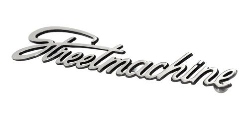 Emblema Street Machine Cromado