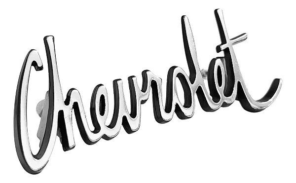 Emblema Chevrolet Grade C10 Veraneio Manuscrito