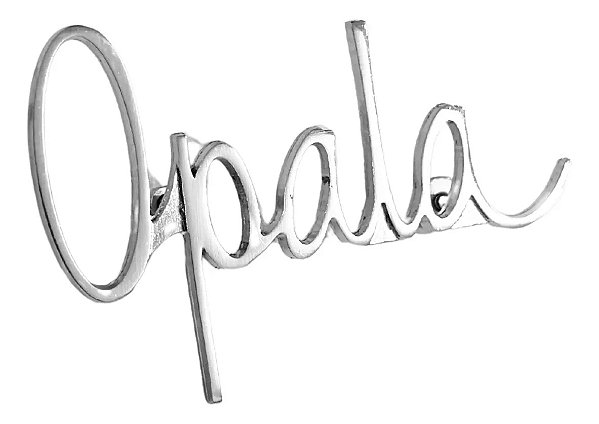 Emblema Chevrolet Opala Lateral Traseira 69/72