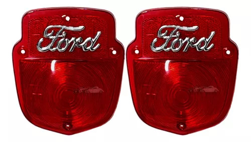 Lente Lanterna Traseira F100 53/67 Par