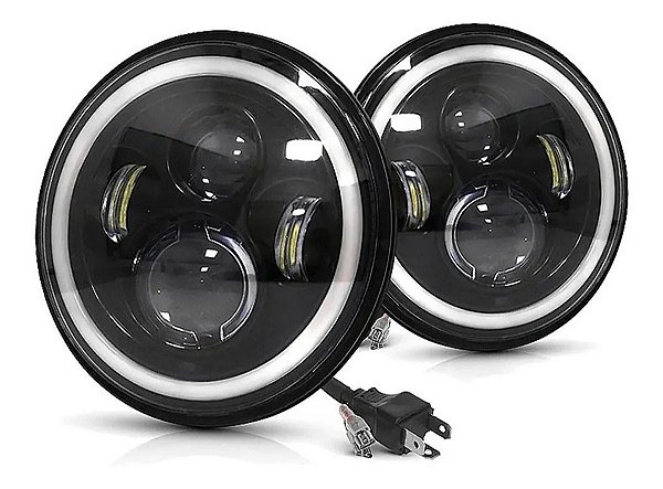 Farol Led Black