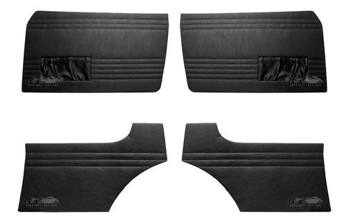 Forro Porta Karmann Ghia Preto
