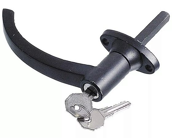 Maçaneta Externa Com Chave Toyota 83/85 Preta