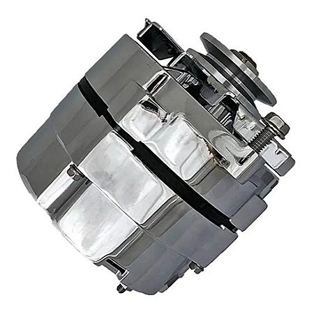 Alternador Cromado 100 Amperes Chevrolet