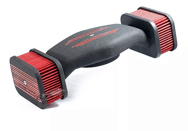Filtro Ar Duplo Fluxo Quadrijet/Bijet Preto