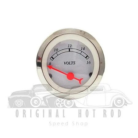 Voltímetro Classic Autogauge 52mm