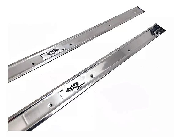 Friso Soleira Ford Maverick 2 Portas Inox