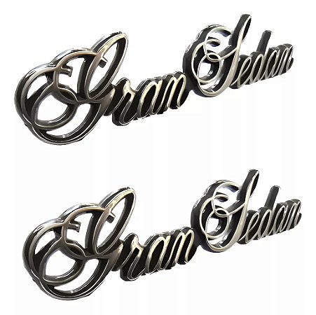 Emblema Dodge Lateral Gran Sedan Par
