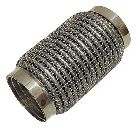 Tubo Flexível Inox Escapamento 2 1/2 Polegadas