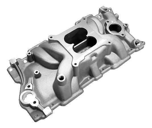 Coletor Admissão Quadrijet V8 Chevrolet Small Block 283 350