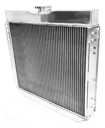 Radiador Água Alumínio Brasado Maverick V8 3 Carreiras Usa