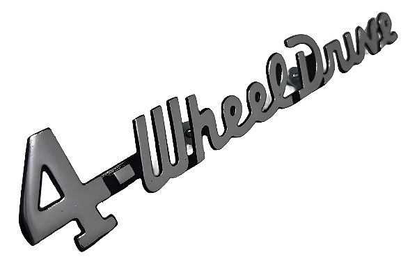 Emblema Jeep 4 Wheel Drive