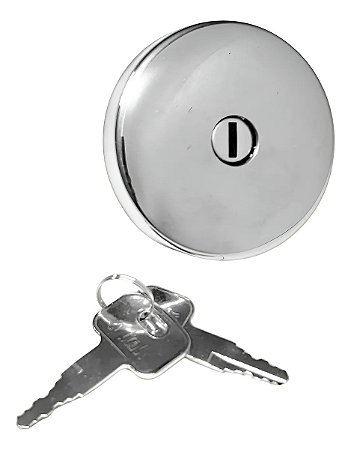 Tampa Combustível Inox F100 Polida