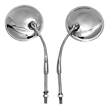 Espelho Externo Dobradiça Redondo Fusca 70