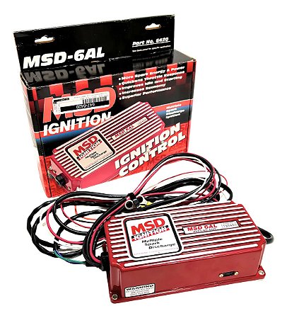 Módulo Ignição Eletrônica 6al Vermelho