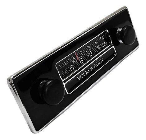 Frente Falsa Rádio Fusca Botao Preto