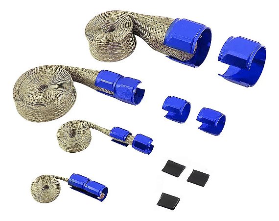 Revestimento Malha Inox Mangueira Radiador