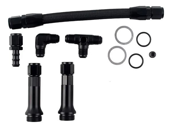 Fuel Line Carburador Quadrijet Holley Mec 4160 Preto