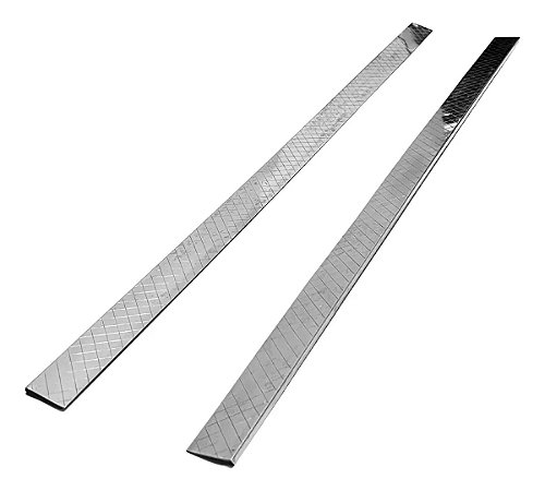 Par Soleira Porta Friso Aluminio Ford Willys Rural F75