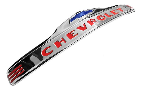 Emblema Capo Chevrolet Boca Sapo 47/52 Inox