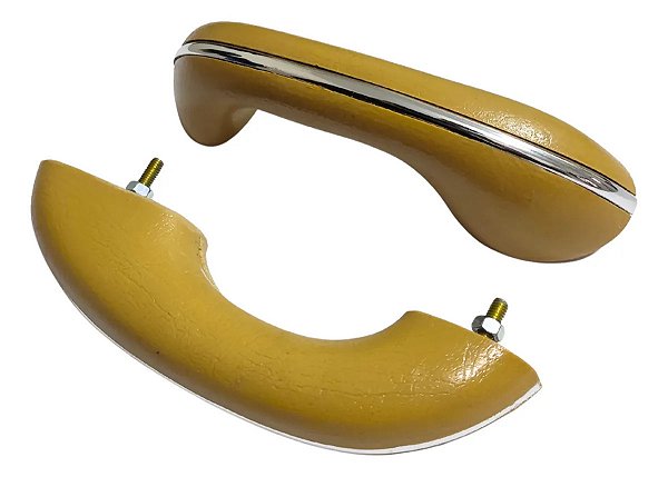 Par Puxador Porta Fusca 1961/1973 Bege