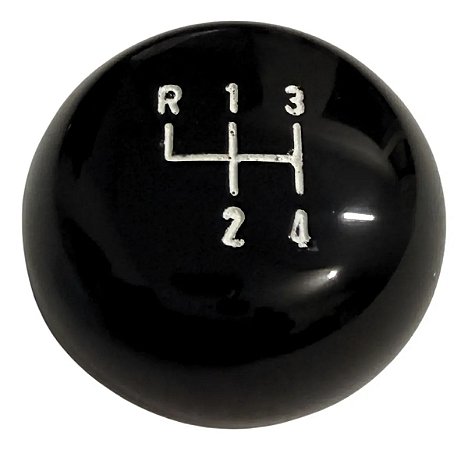 Manopla Bola Câmbio 4 Marchas Ré Frente Fusca