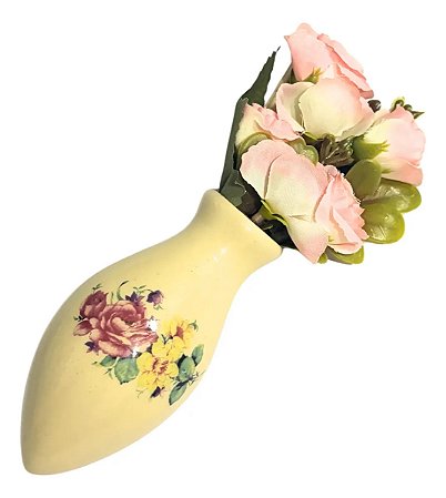 Vaso Flor Painel Rosa Pequeno