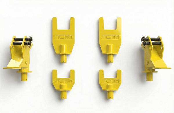 Kit Forquilhas Padrão - mod. pino Ø50 - sem sup. retrátil