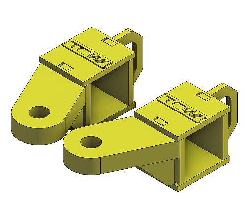 Suporte Retrátil Tubolar - Pino Ø50 (par)