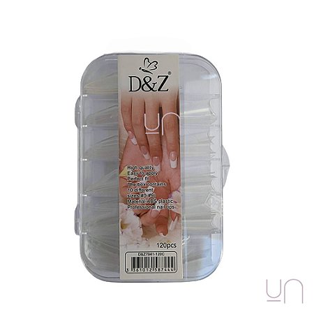 Tips DeZ 7941 VAMP Transp. para Unhas Gel Acrigel  100Un.