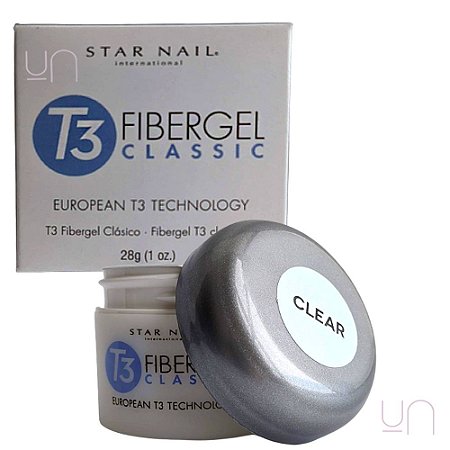 Gel T3 UV Fibergel Clear 28gr Cuccio / Star Nail