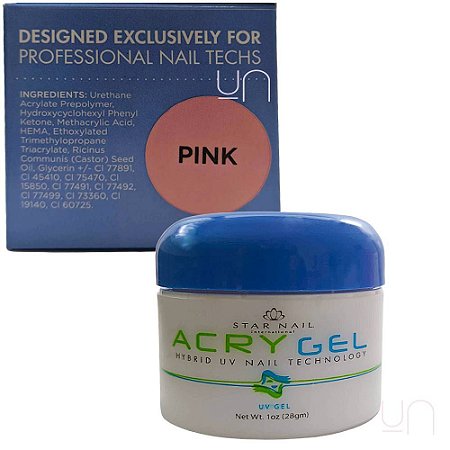 Gel - ACRYGEL UV 28gr Pink -  Star Nail - Cuccio