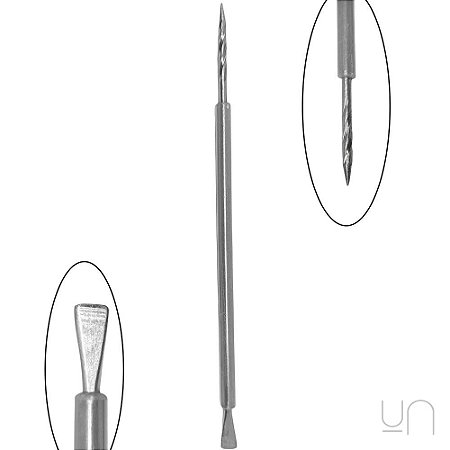 Espátula Mista Isis cutelaria c/ silicone transparente