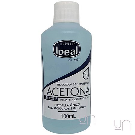 Removedor de esmalte Acetona IDEAL 100ml