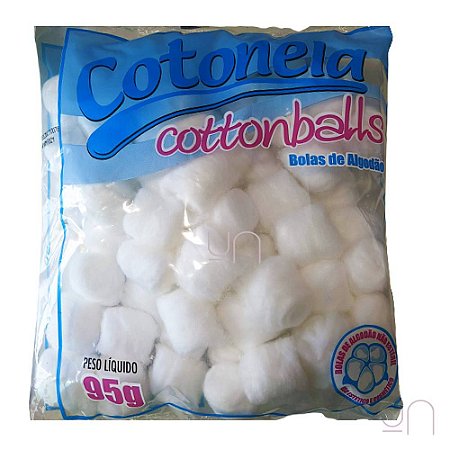 Algodão Bola cottonballs Branco 95gr
