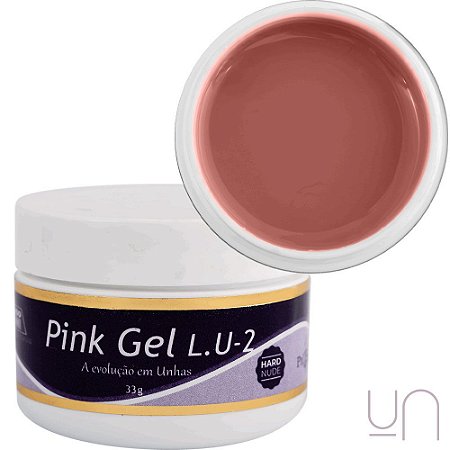 Gel Pink L.U2 Piu Bella Hard Nude 33gr
