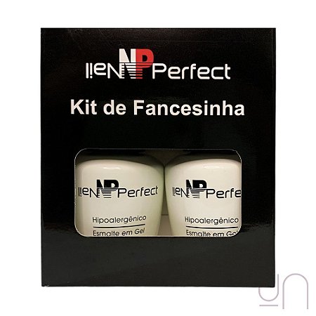 Kit Esmalte em Gel Francesinha Fan Nails  15ml